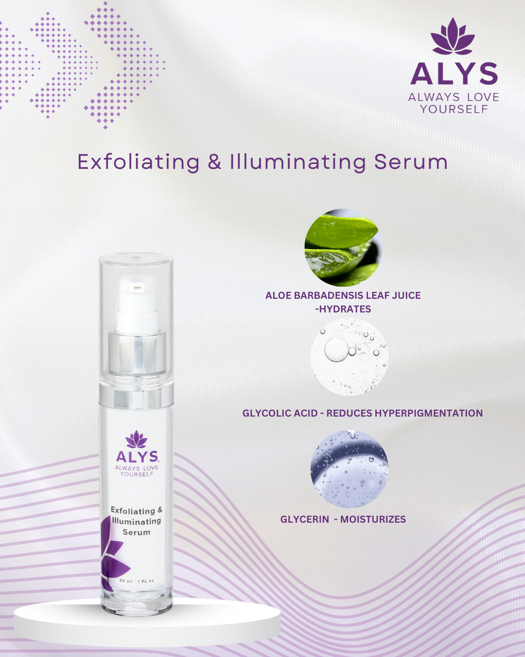 Exfoliating & Illuminating Serum 1oz