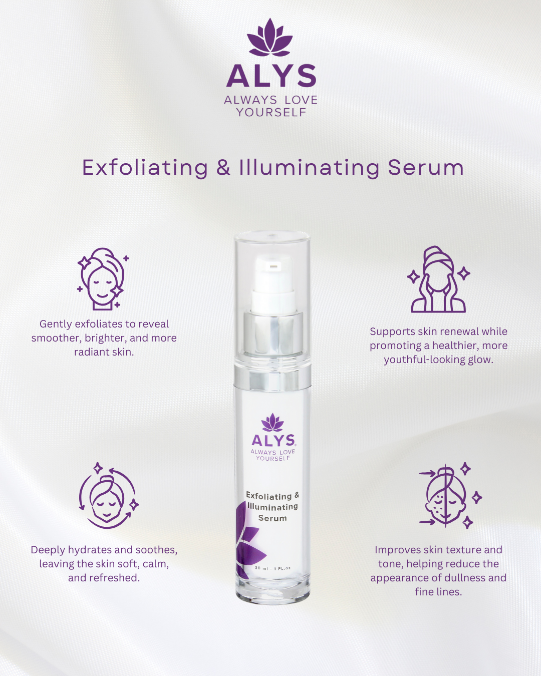 Exfoliating & Illuminating Serum 1oz