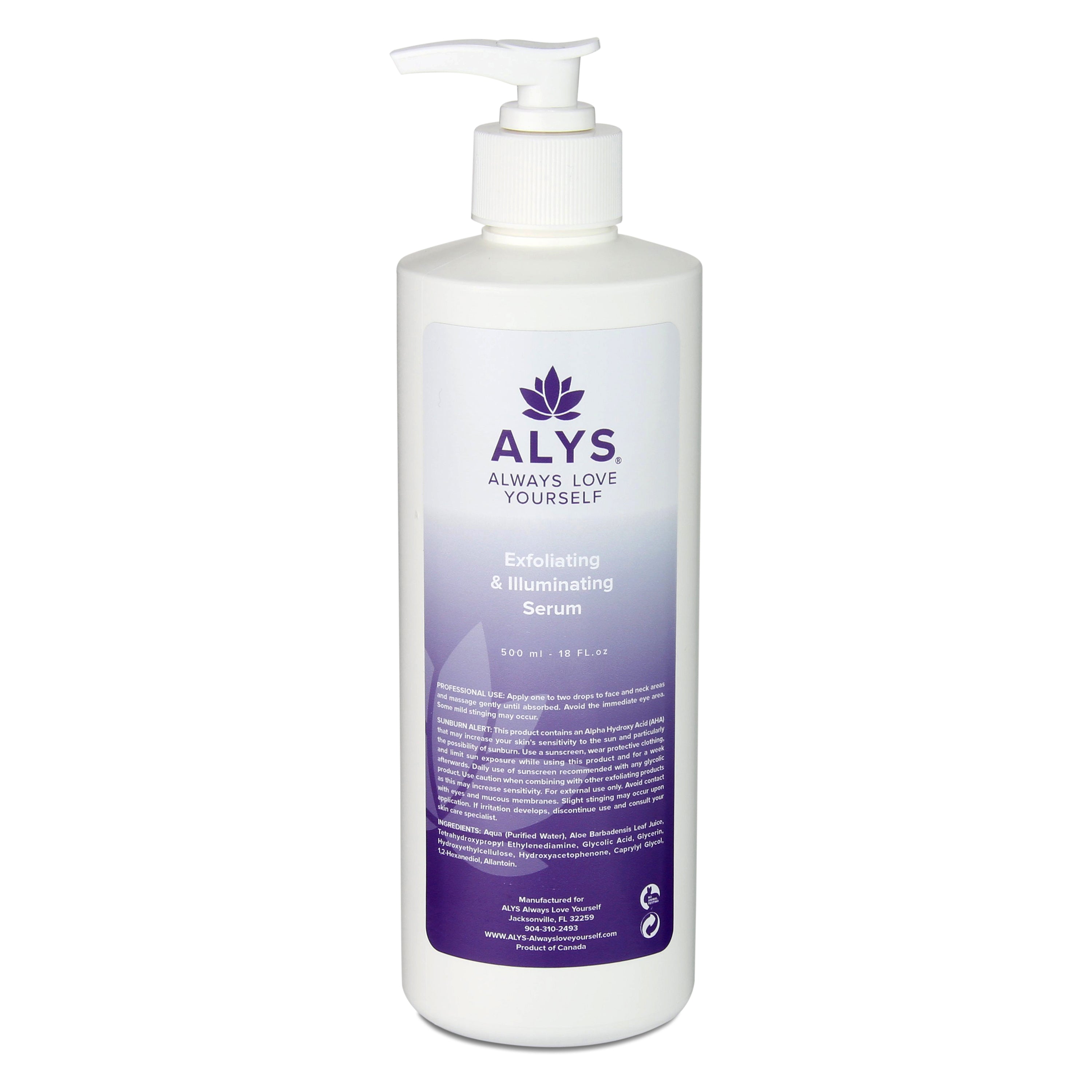 Exfoliating & Illuminating Serum -18oz