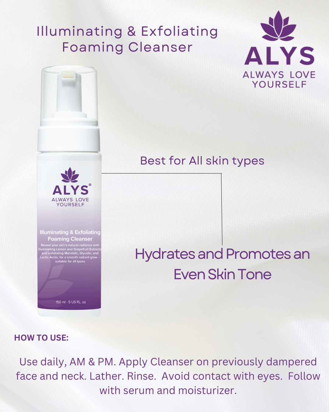 Illuminating & Exfoliating Foaming Cleanser