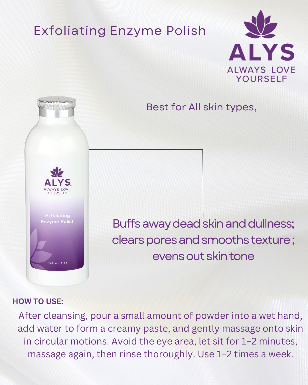 Exfoliating Enzyme Polish- 4oz