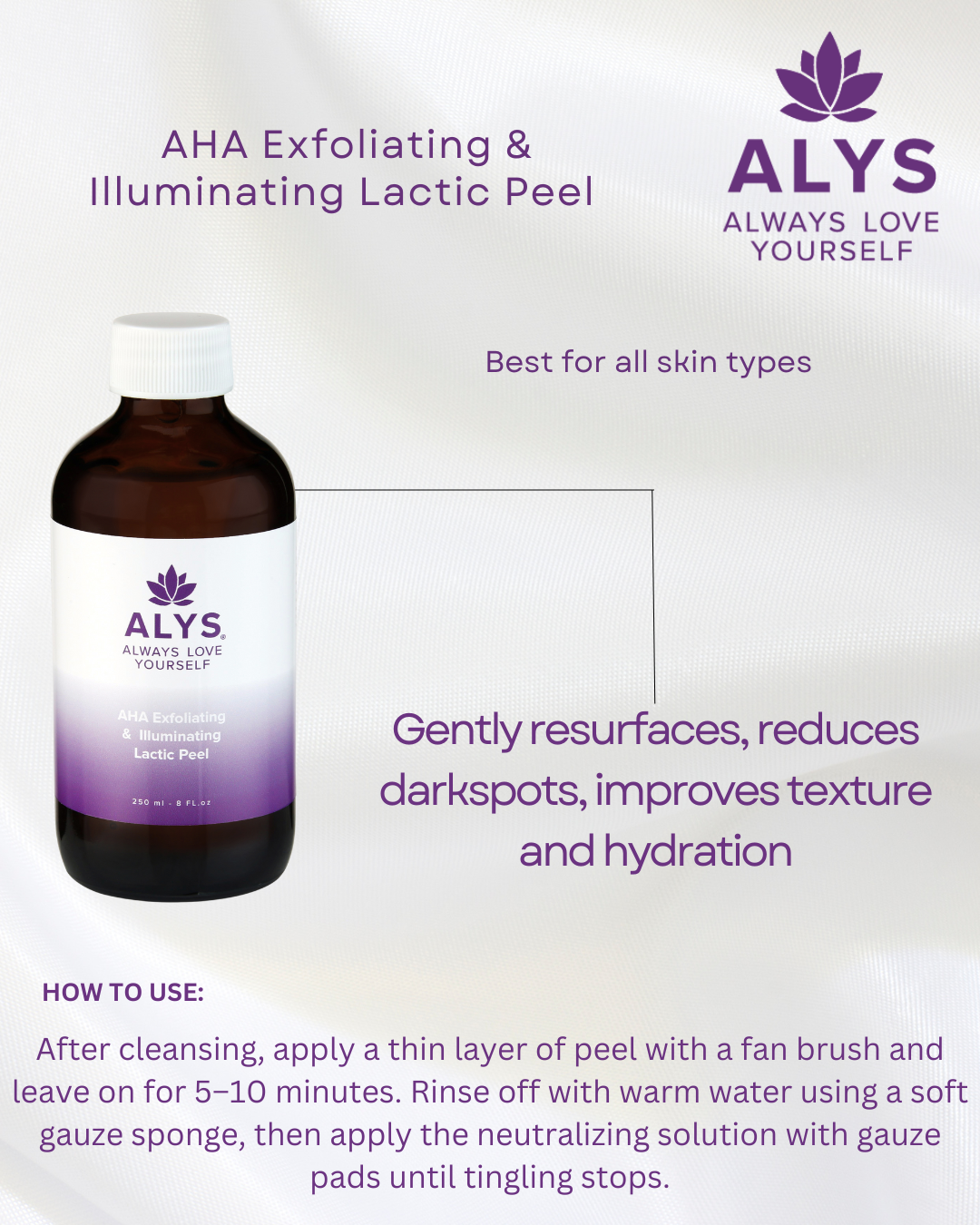 AHA Exfoliating & Illuminating Lactic Peel