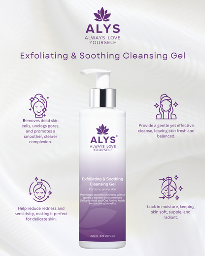 Exfoliating &amp; Soothing Cleansing Gel