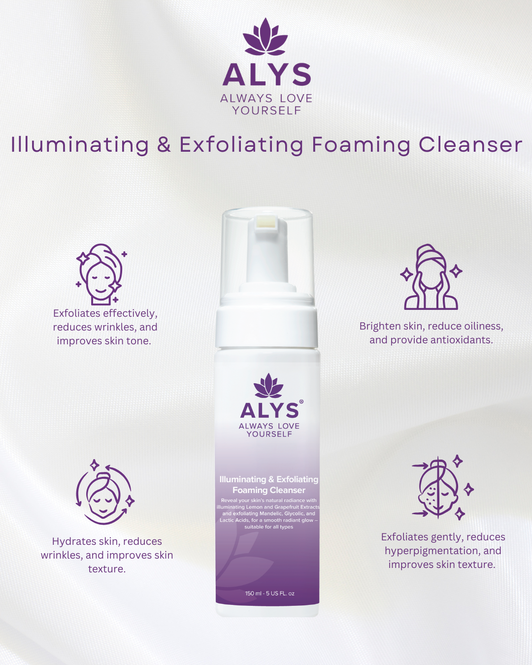 Illuminating &amp; Exfoliating Foaming Cleanser