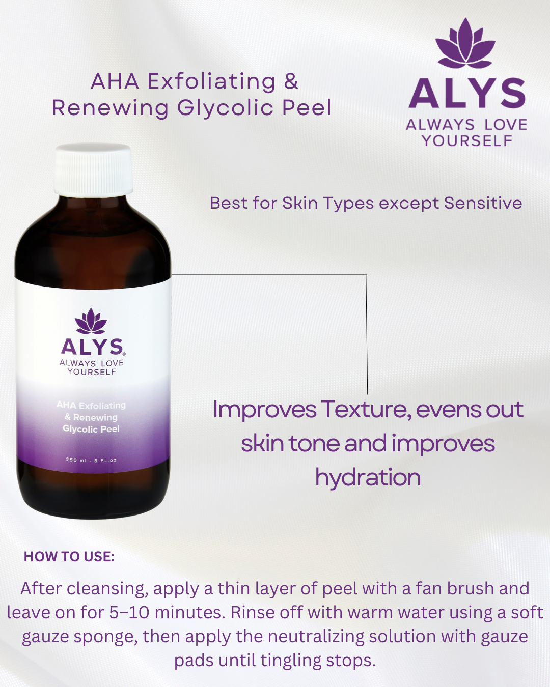 AHA Exfoliating &amp; Renewing Glycolic Peel