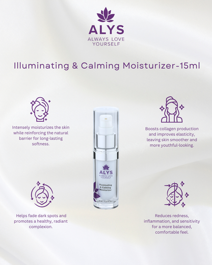 Illuminating &amp; Calming Moisturizer - 15ML